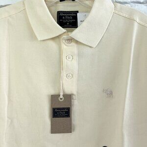 Abercrombie & Fitch Relaxed Fit Short Sleeve Polo Shirt M